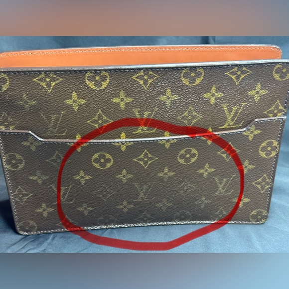 Louis Vuitton LV Monogram Canvas Pochette Homme Clutch Bag - Picture 15 of 16
